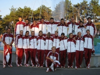 A magyar csapat (atléták)