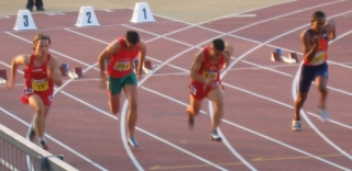 Atlétika: 100m rajt (Kujbus György)