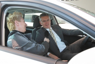 MOB és az AUDI HUNGARIA MOTOR Kft.  együttműködésének aláírása