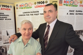 Ökölvívó olimpikonok: Gedó György és Alvics Gyula