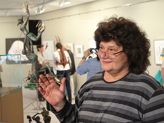 Képzőművészeti kategória III: Gérné Mezősi Aranka: Fel, „utánam”!