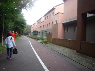 Itt voltak az azóta átépített szállások a faluban