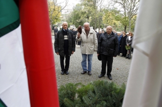 Vízilabda Szövetség képviselői emlékeznek