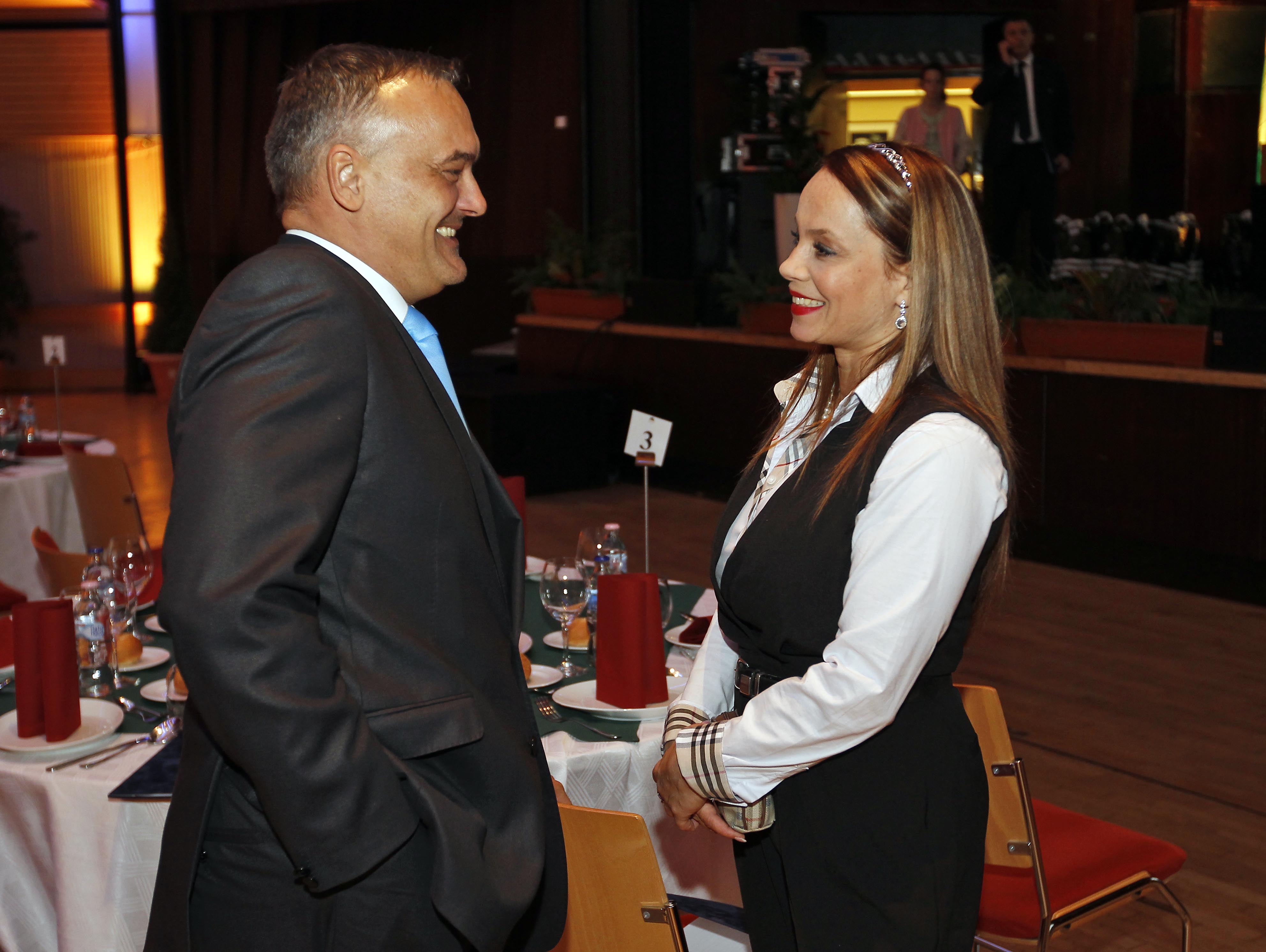 Két tornász olimpikon '88-ból: Borkai Zsolt és Csisztu Zsuzsa