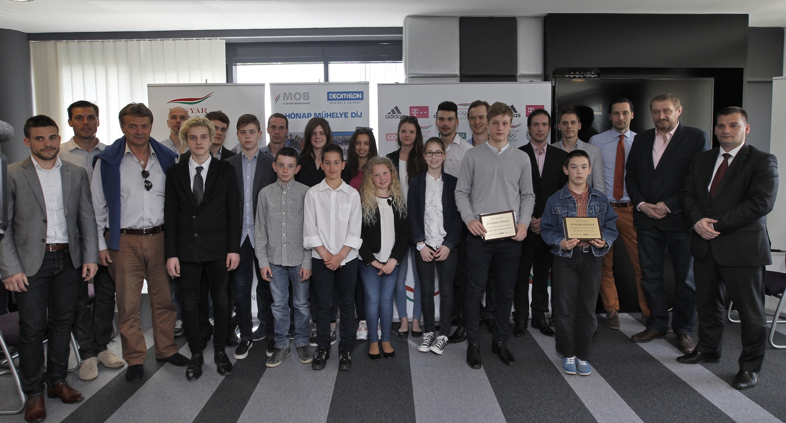 A márciusi díjazottak