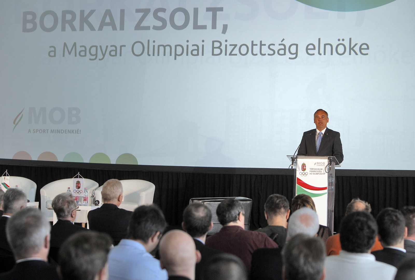Borkai Zsolt, a Magyar Olimpiai Bizottság elnöke