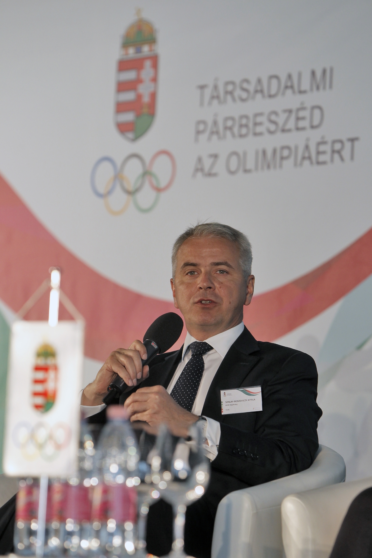 Szalay-Berzeviczy Attila, a BOM a Magyar Sportért Alapítvány elnöke