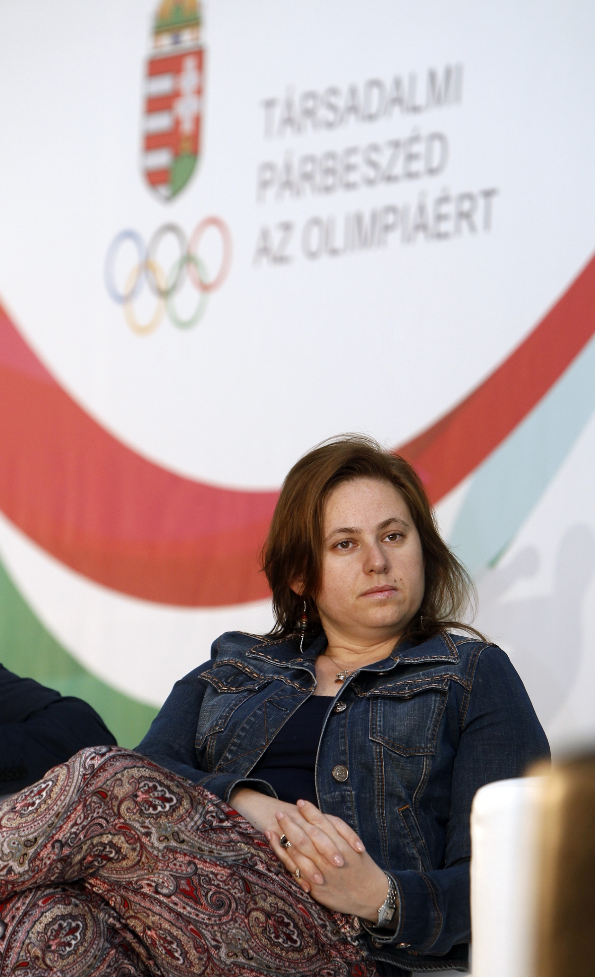 Polgár Judit, nemzetközi nagymester, nyolcszoros sakkolimpikon, az Olimpiai Védnöki Testület tagja