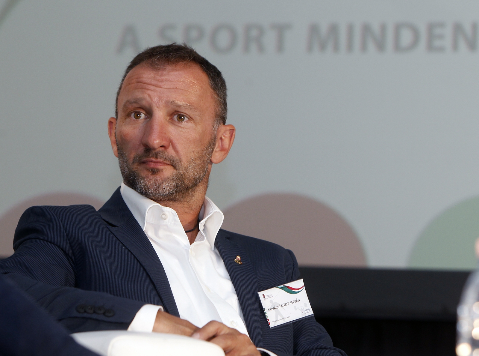 Kovács „Koko” István, olimpiai bajnok ökölvívó, sportvezető, az Olimpiai Védnöki Testület tagja