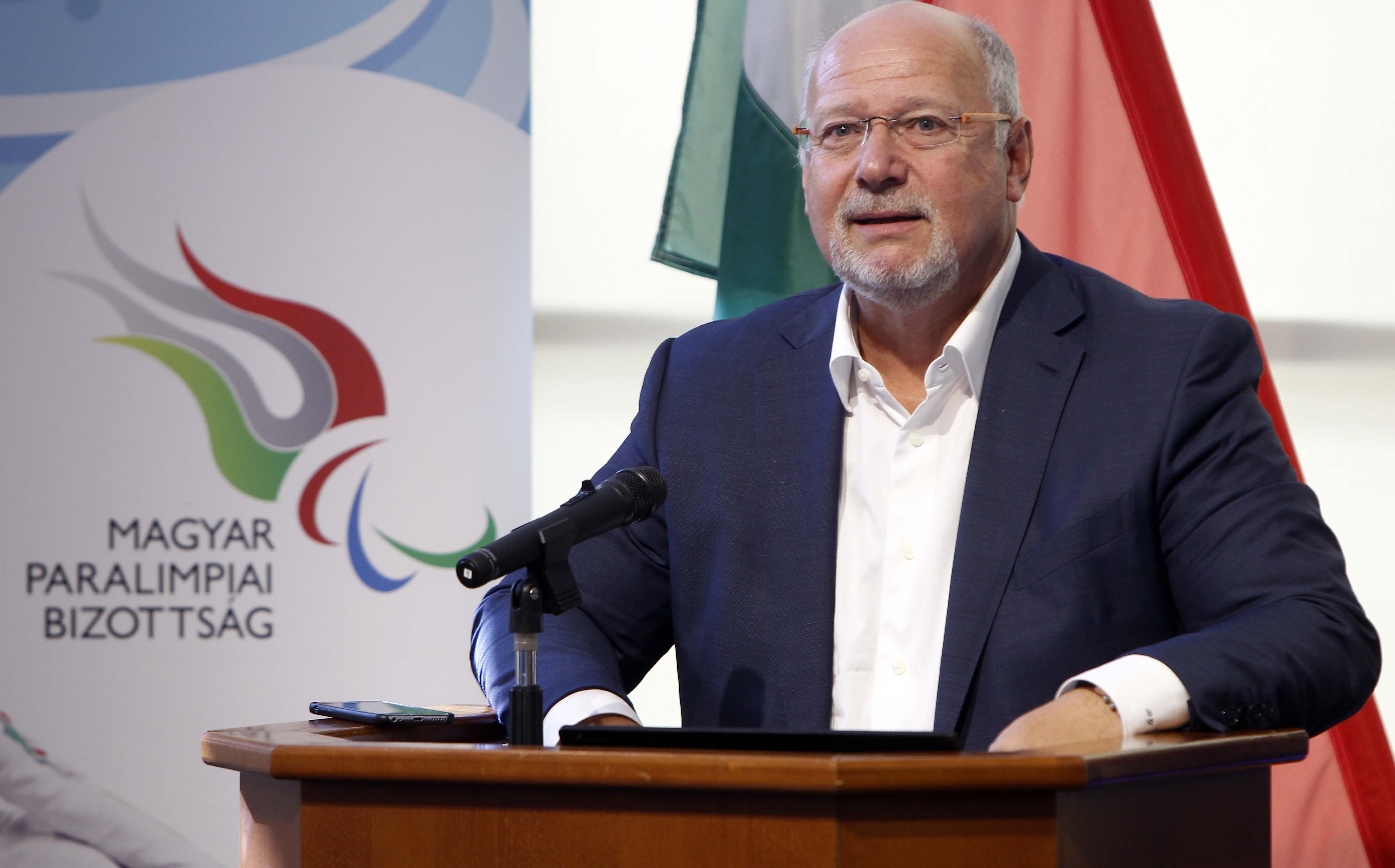 Bienert Gusztáv, az Olimpiai Védnöki Testület tagja is felszólalt a budapesti olimpiáért és paralimpiáért