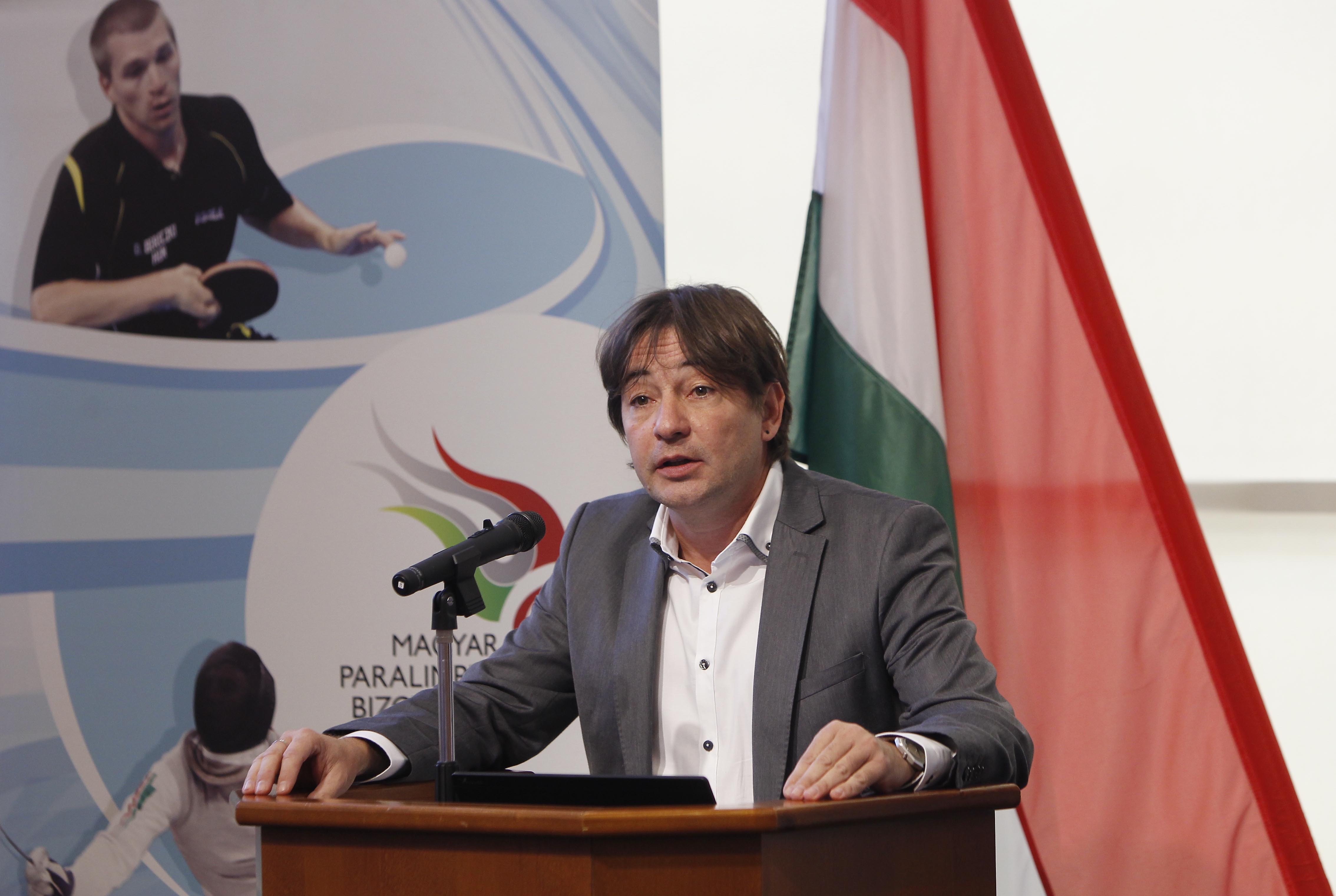 Szabó László, a Magyar Paralimpiai Bizottság nyáron megválasztott új elnöke 