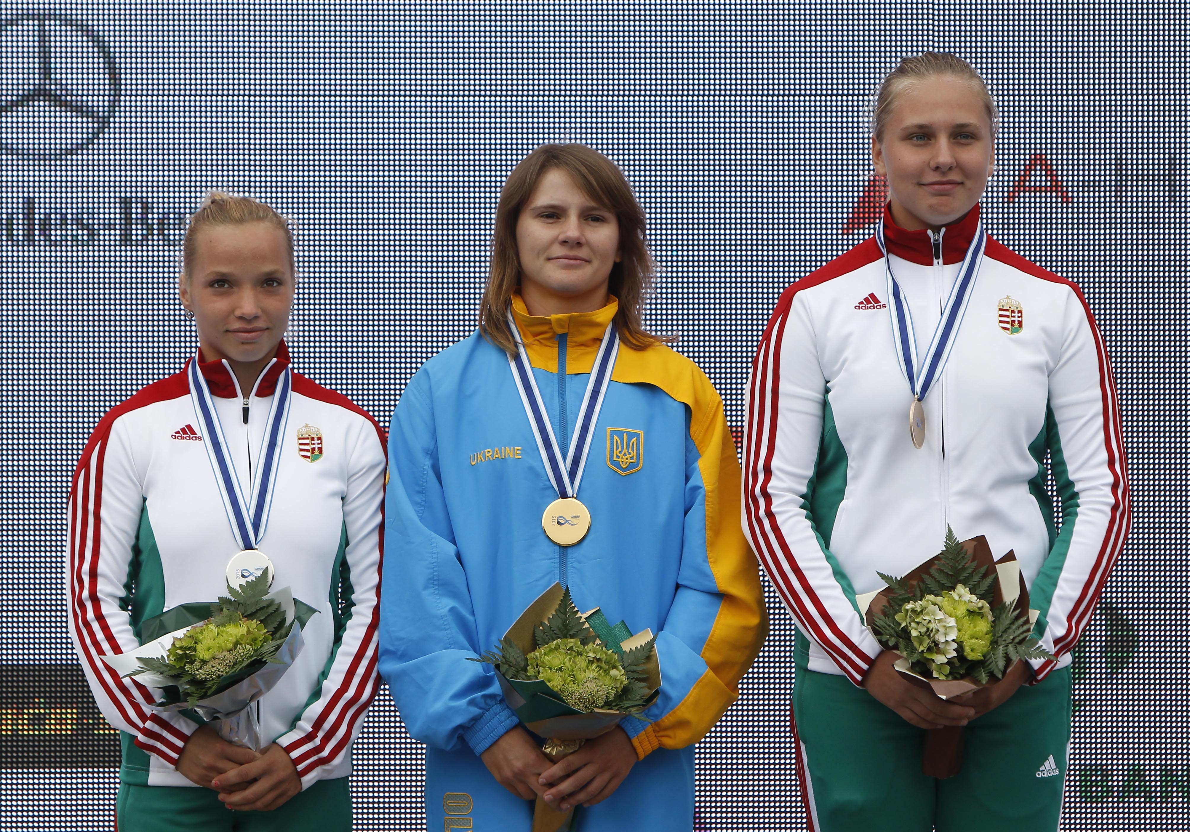 C1 jun: 1.Babak Liudmyla (UKR), 2.Bónyai Regina, 3.Bragato Giada 