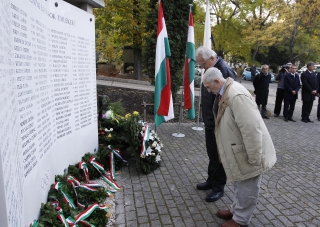 A MOB Halottak napi megemlékezése (2015)