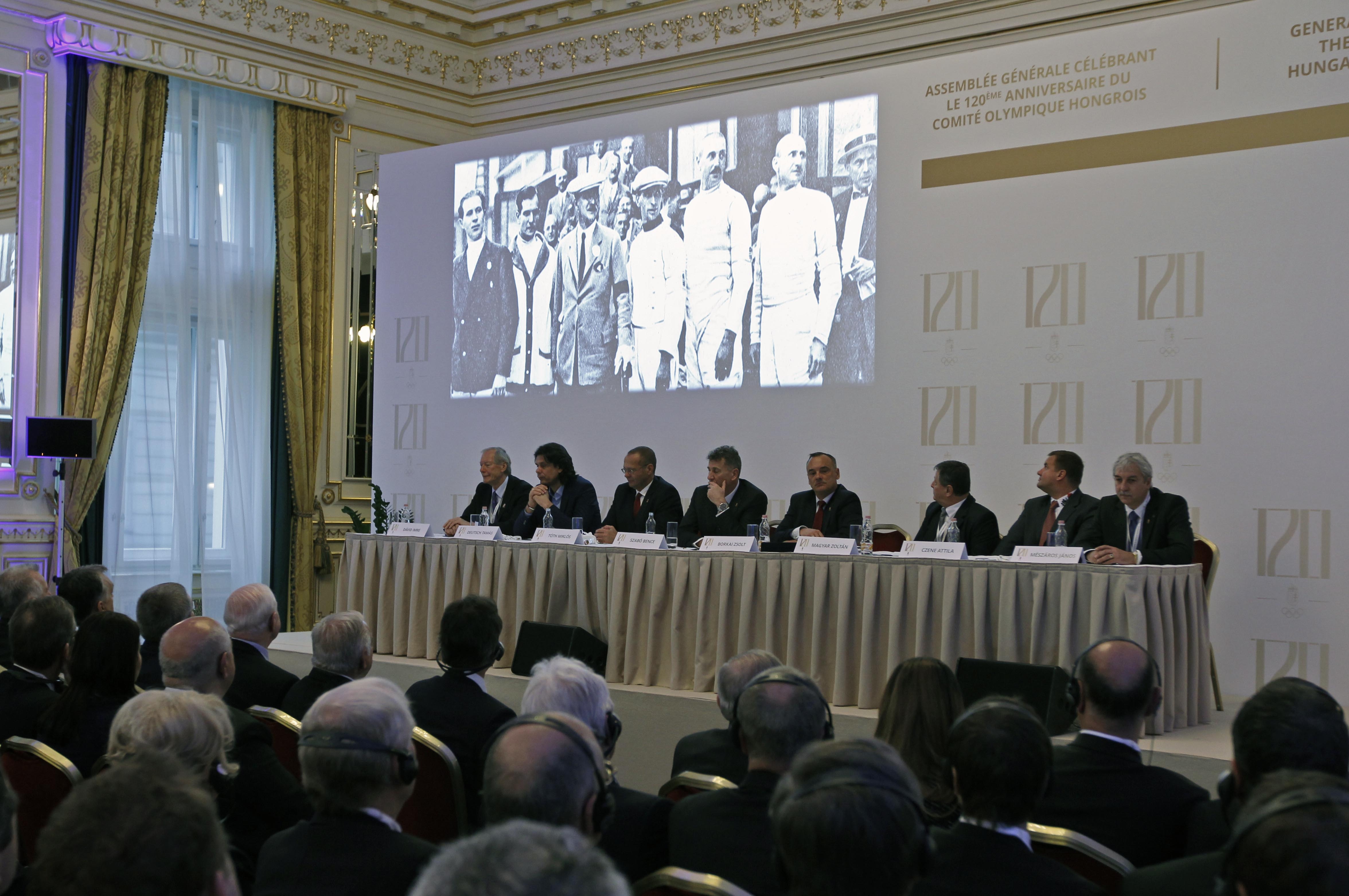 Az olimpiák magyar győztesei, 6 perces filmösszeállítás