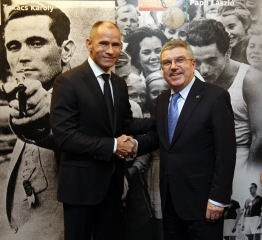 Nagy Zsigmond, Thomas Bach