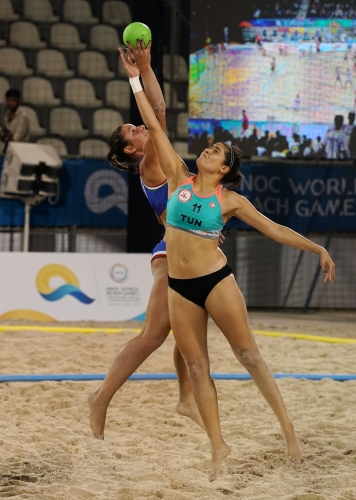World Beach Games 2019, Strandkézilabda selejtező nők: HUN-TUN (10.11.) Fotók: Szalmás Péter