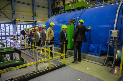A MOB elnöksége látogatása a Paksi Atomerőműben (2019.11.12.)